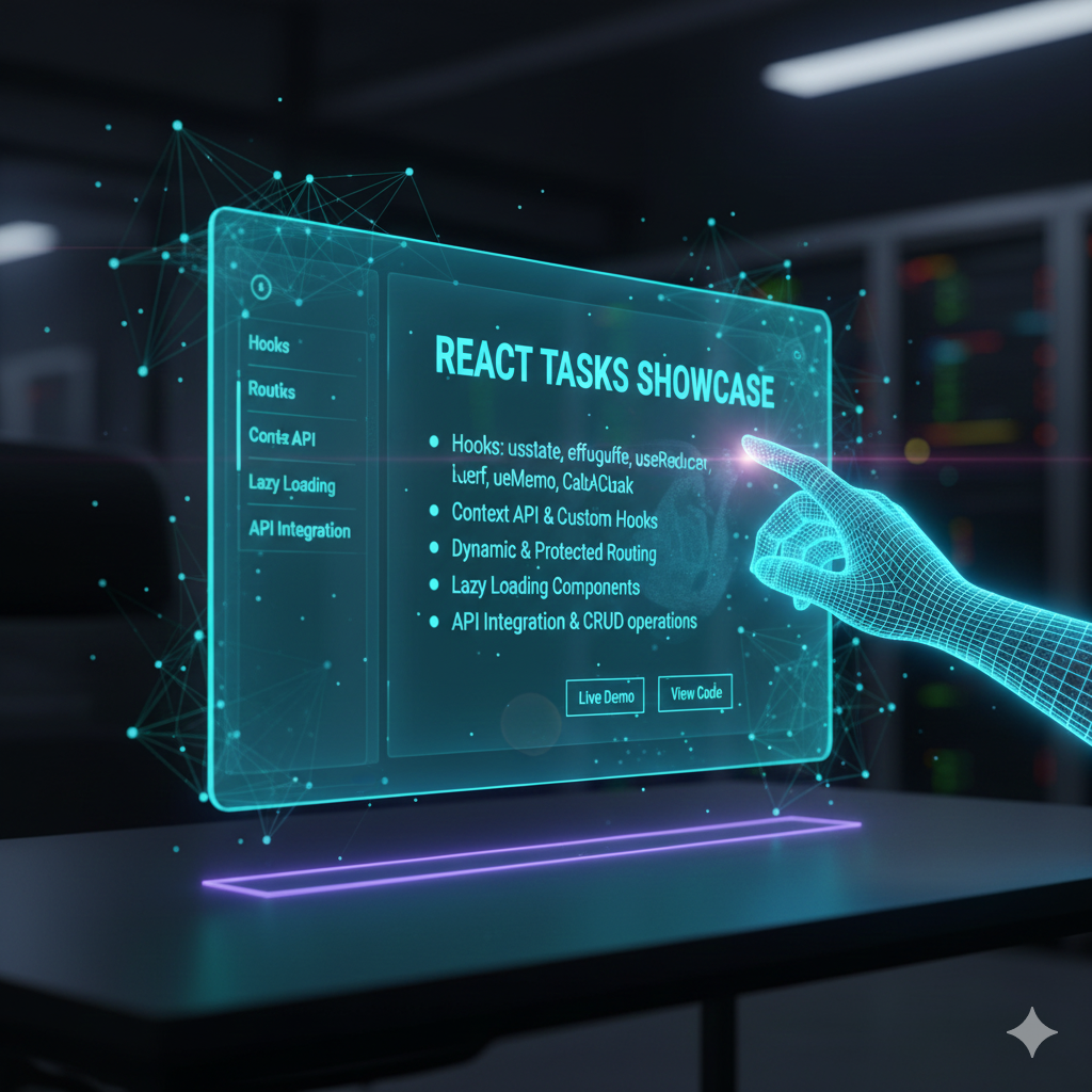React Tasks Showcase